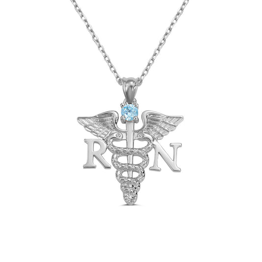 Medical Theme Necklace Jewelry Gift for Nurses & Doctors/ Initials/ Service Department